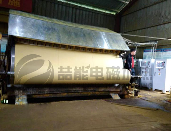 染紙機(jī)選用電磁加熱后發(fā)生了什么？